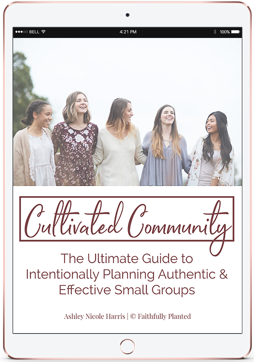 ​Cultivated Community: Your Ultimate Planning Guide for Leading Small Groups & Bible Studies