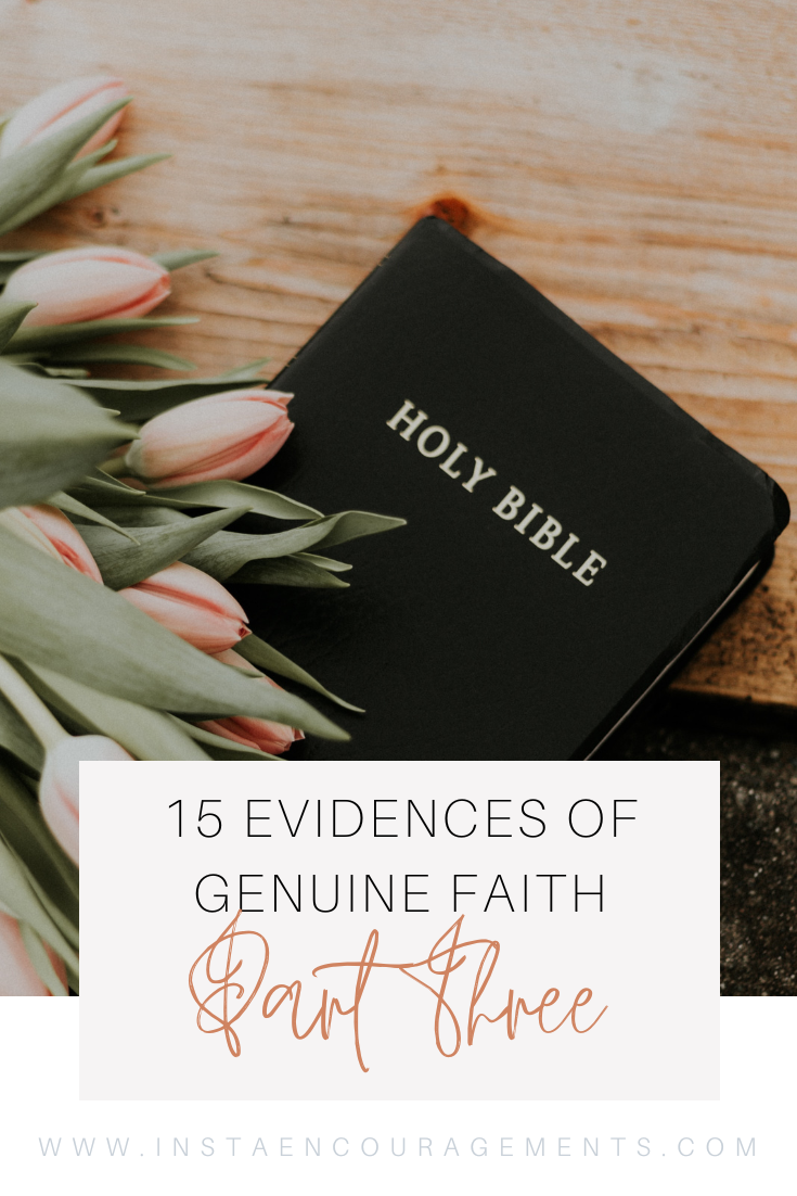 Dive deep into the evidences of genuine #faith with this latest #blog post, 
