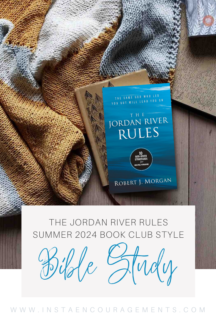 As summer approaches, we are thrilled to announce the transition from our 2019 #BookClub-Style #BibleStudy featuring Robert Morgan's #TheRedSeaRules 10 God-Given Strategies for Difficult Times to this summer's study of his sequel #TheJordanRiverRules 10 God-Given Strategies for Moving Forward.